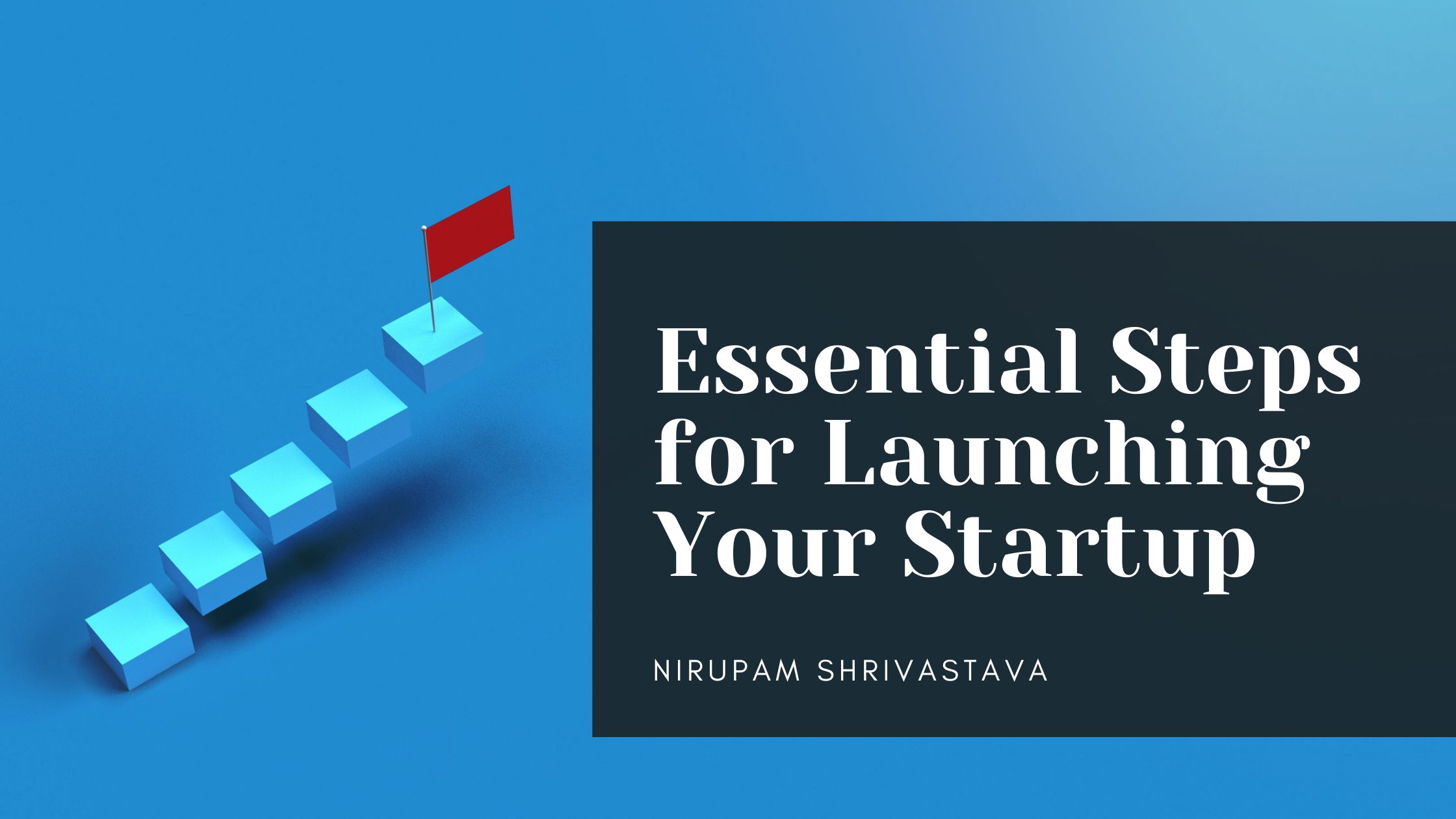 Essential Steps for Launching Your Startup | Nirupam Shrivastava ...